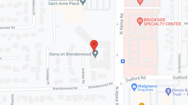 Siena on Brendenwood in google map
