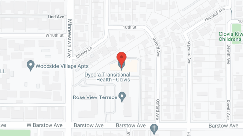 Map of the neighborhood around Golden LivingCenter - Clovis