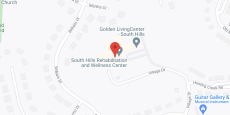 Golden LivingCenter - South Hills in google map