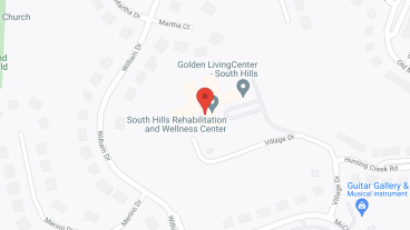 Golden LivingCenter - South Hills in google map