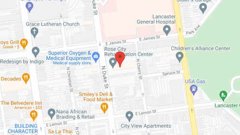 Map of the neighborhood around Golden LivingCenter - Lancaster