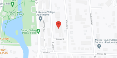 Evergreen Court in google map