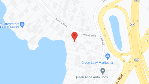 Map of the neighborhood around Lake Serene Adult Care