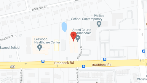 Map of the neighborhood around Arden Courts A ProMedica Memory Care Community in Annandale