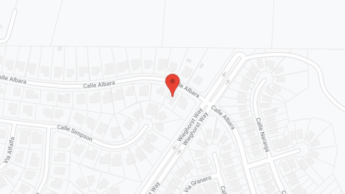 Map of the neighborhood around Rancho San Diego Board and Care I