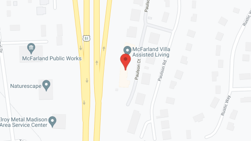 Map of the neighborhood around McFarland Villa Assisted Living