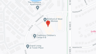 Bickford of West Des Moines in google map