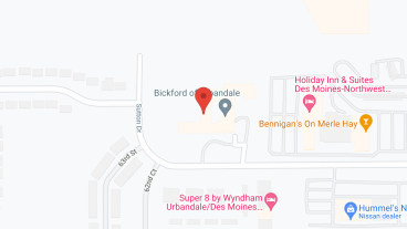 Bickford of Urbandale in google map