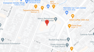 Mercy Retirement and Care Center in google map