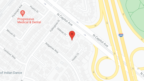 Map of the neighborhood around Capitol Villa Care Homes