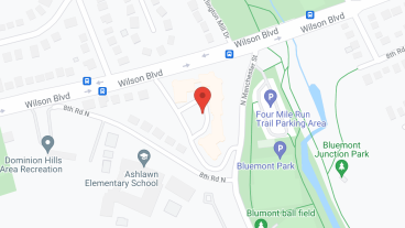 Sunrise of Bluemont Park in google map