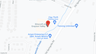 Proveer at Grayson Valley in google map
