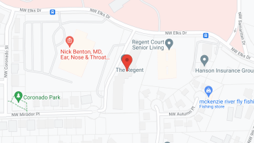 Holiday Regent in google map