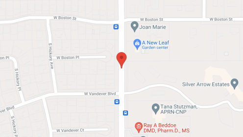 Map of the neighborhood around Morada Broken Arrow