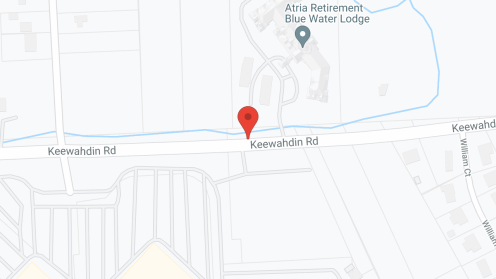 Map of the neighborhood around Holiday Blue Water Lodge