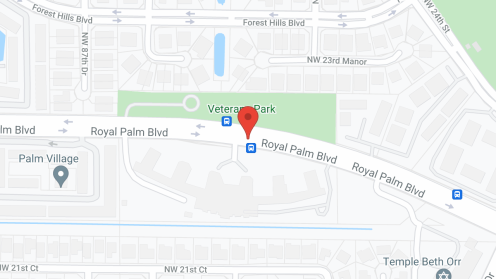 Map of the neighborhood around Park Summit