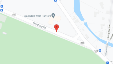 Brookdale West Hartford in google map