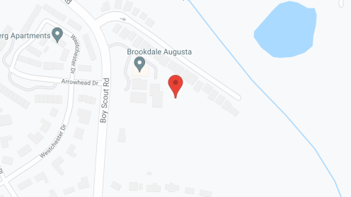 Map of the neighborhood around Brookdale Augusta