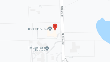 Brookdale Deland in google map