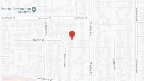 Map of the neighborhood around Serenity Manor