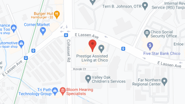Prestige Assisted Living at Chico in google map
