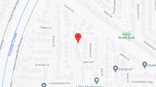 Map of the neighborhood around Espiritu Guest House #3