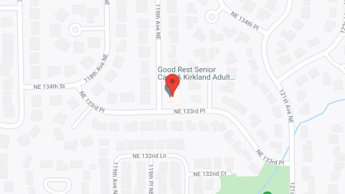 Map of the neighborhood around Good Rest Home Care