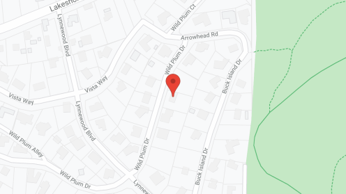 Map of the neighborhood around Chinchalla House
