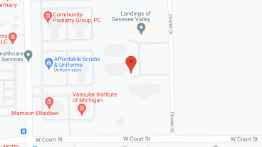 Landings of Genesee Valley in google map