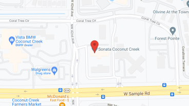 Sonata at Coconut Creek in google map