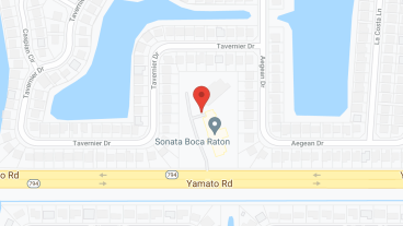 Sonata Boca Raton in google map