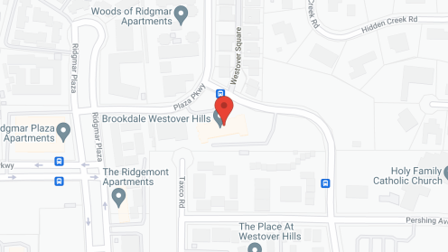 Map of the neighborhood around American Retirement Corp