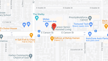 Carson Senior Assisted Living in google map