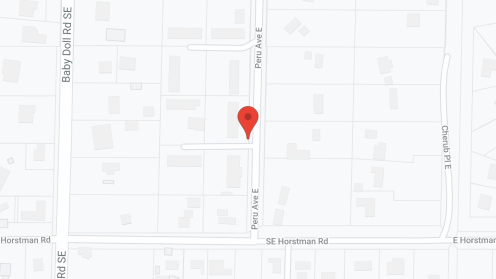 Map of the neighborhood around Willow Creek AFH 1