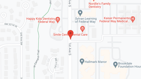 Map of the neighborhood around Brookdale Foundation House