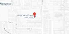 Shandin Hills in google map