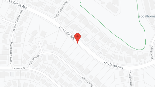 Map of the neighborhood around La Costa Golf Care