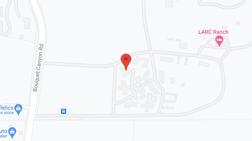 Map of the neighborhood around LARC Foundation