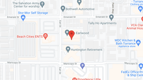 Map of the neighborhood around Spring Senior Assisted Living