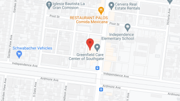 South Gate Care Ctr in google map