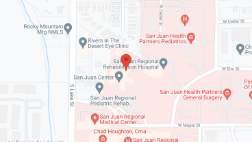 San Juan Care and Rehab in google map