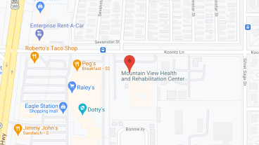 Sierra Convalescent Ctr in google map