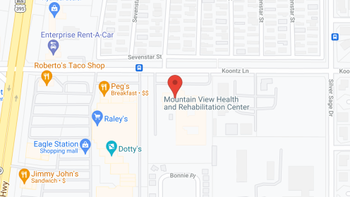 Map of the neighborhood around Sierra Convalescent Ctr