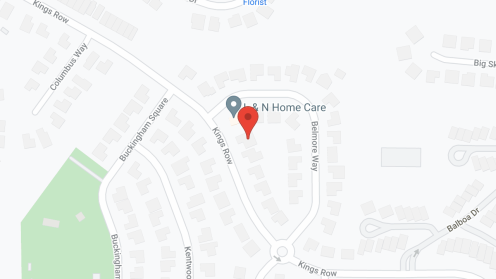 Map of the neighborhood around Viewcrest Adult Living