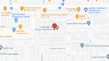Heritage Park Apartments in google map