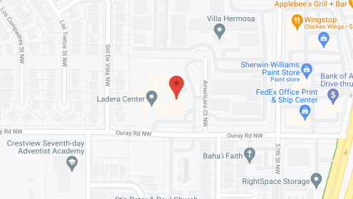 Map of the neighborhood around Ladera Nursing Ctr
