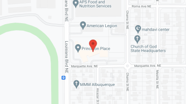 Albuquerque Manor in google map