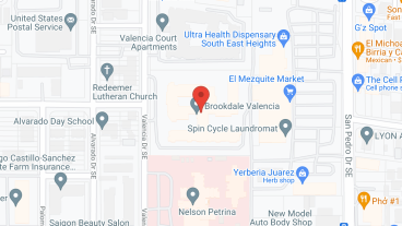 Brookdale Valencia in google map