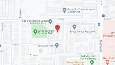 Mesa Silvercrest in google map