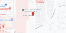 Amber Lights in google map